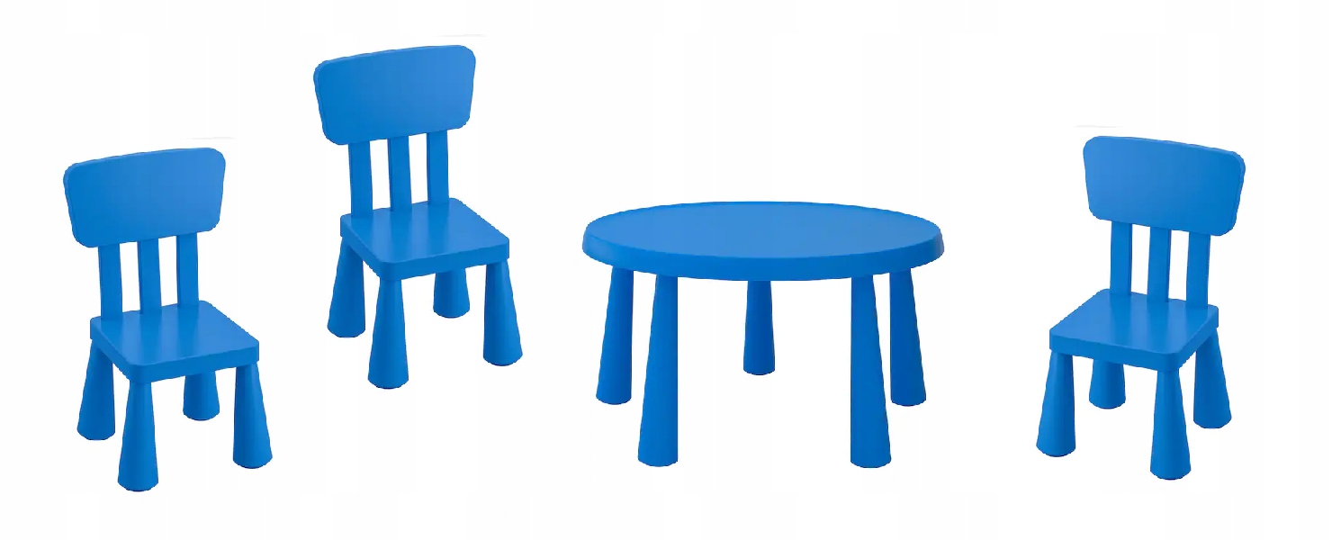 Detské sedenie SET (4 stoličky + stôl)